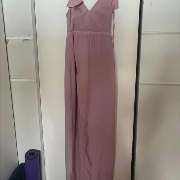 Revolve blush long dress - Picture 2 of 3
